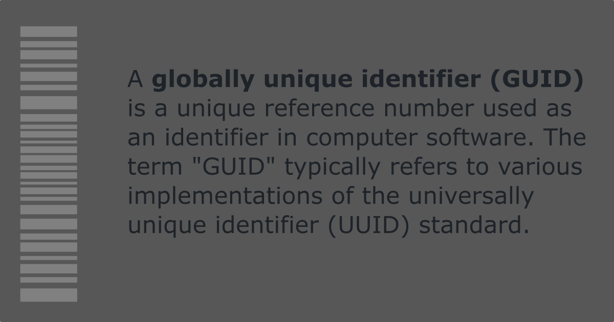 Simple yet customizable GUID generator, one or more GUIDs